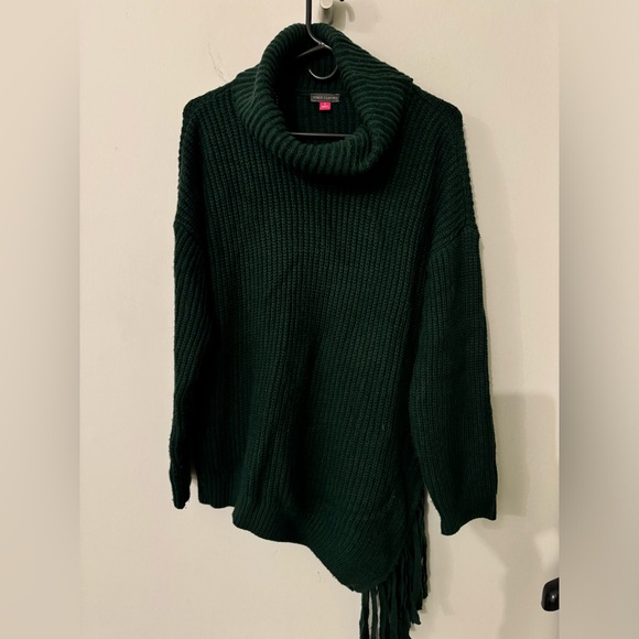 Vince Camuto asymmetric vented Sweater Dress - Cowl Neck - Small - Picture 1 of 4